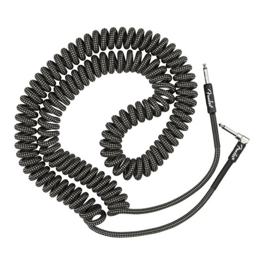 Fender 0990823048 Professional Series Coil Cable, 30', Gray Tweed 