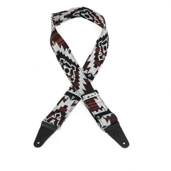 Fender 0992132551 2-inch Zion Guitar Strap - Black Aztec Fender 0992132551 2-inch Zion Guitar Strap - Black Aztec