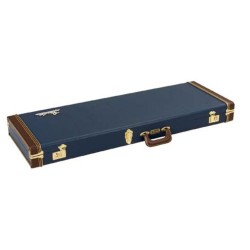 Fender 0996106302 Classic Series Wood Case Strat/Tele, Navy Blue