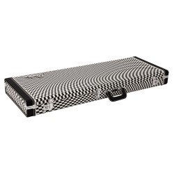Fender 0996106388 Classic Series Wood Case for Strat/Tele - Wavy Checkerboard
