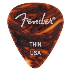 Fender 1983351100 Wavelength Celluloid Picks Thin