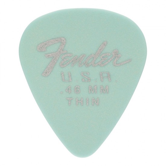 Fender 1987351700 Dura-Tone Delrin Pick 351-Shape, 12-Pack