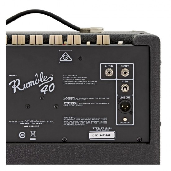 Fender 2370304900 Rumble™ 40 Guitar Amplifier 