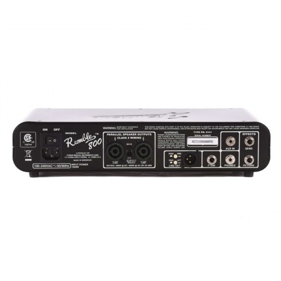 Fender 2372004000 Rumble™ 800 HD Head Amp