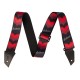  Jackson 2993258002® Strap with Double V Pattern, Black and Red 