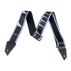 Jackson 2993738001® Strap with Sharkfin Inlay Pattern, Black/White