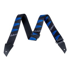 Jackson 2994323001® Strap with Headstock Pattern, Black and Blue 