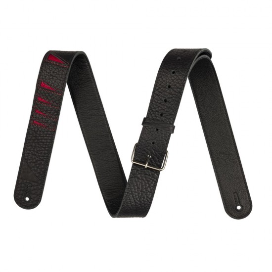 Jackson 2995378002® Shark Fin Leather Strap, Black and Red