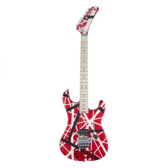 EVH 5107902515 Striped Series 5150 - Red, Black and White EVH 5107902515 Striped Series 5150 - Red, Black and White