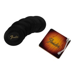 Fender™ 9106107001 Turntable Coaster Set - Sunburst 