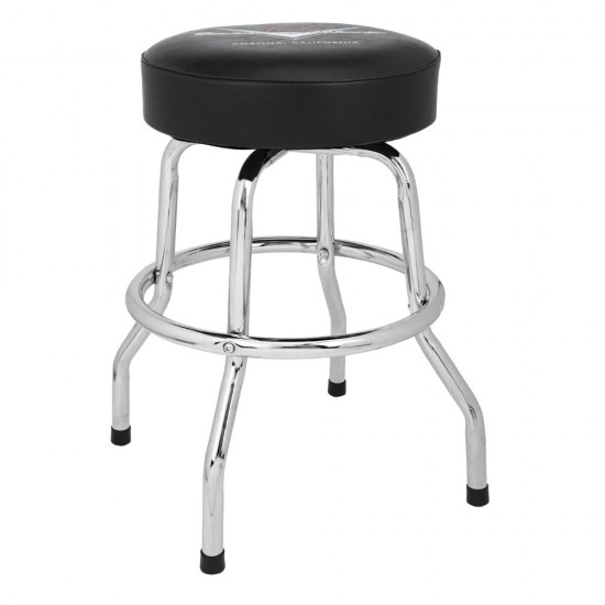Fender 9192022006 Custom Shop Chevron Logo 30" Barstool - Black Fender 9192022006 Custom Shop Chevron Logo 30" Barstool - Black