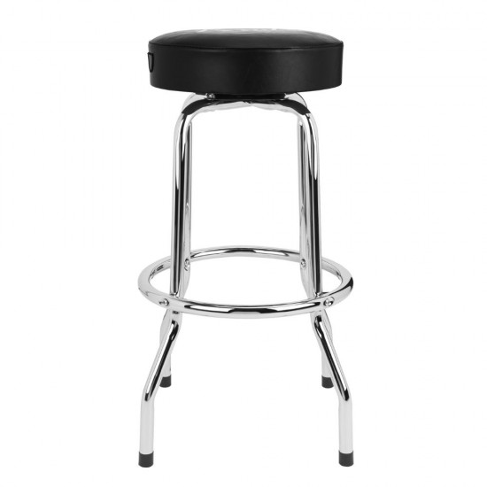 Fender 9192022013 Spaghetti Logo Pick Pouch 30" Barstool - Black Chrome Fender 9192022013 Spaghetti Logo Pick Pouch 30" Barstool - Black Chrome
