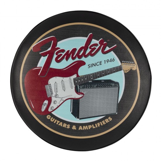 Fender 9192022015 Guitars & Amps Pick Pouch 30" Barstool - Black Fender 9192022015 Guitars & Amps Pick Pouch 30" Barstool - Black