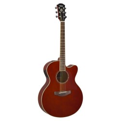 Yamaha CPX600 Medium Jumbo Cutaway - Root Beer