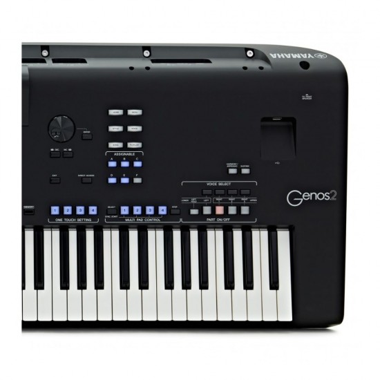 Yamaha GENOS2 76-Key Digital Keyboard Arranger Workstation Yamaha GENOS2 76-Key Digital Keyboard Arranger Workstation