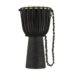 Meinl HDJ3-L 12" Black River Series Wood Djembe