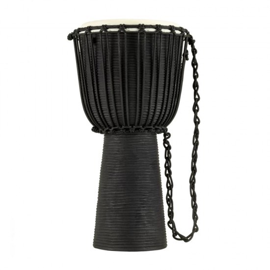 Meinl HDJ3-L 12" Black River Series Wood Djembe Meinl HDJ3-L 12" Black River Series Wood Djembe