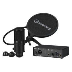 Steinberg IXO12 USB-C Audio Interface Pack - Black