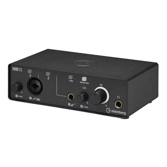 Steinberg IXO12 USB-C Audio Interface Pack - Black
