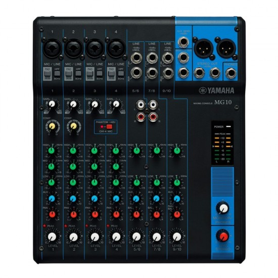 Yamaha MG10 Analog Mixing Console Yamaha MG10 Analog Mixing Console
