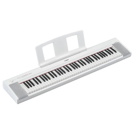 Yamaha Piaggero NP-35 76-key Portable Piano - White Yamaha Piaggero NP-35 76-key Portable Piano - White
