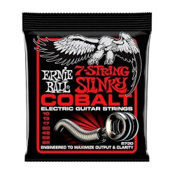 Ernie Ball P02730 Skinny Top Heavy Bottom Slinky 7-string Cobalt Electric Guitar Strings