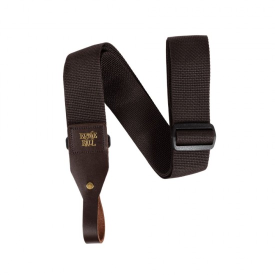 Ernie Ball P05366 Polypro Acoustic Guitar Strap - Brown Ernie Ball P05366 Polypro Acoustic Guitar Strap - Brown