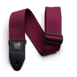 Ernie Ball P05367 Acoustic Guitar Strap - Burgundy