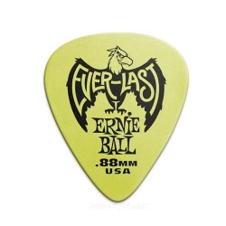 Ernie Ball P09190 Everlast Guitar Picks .73mm Orange 12-Pack