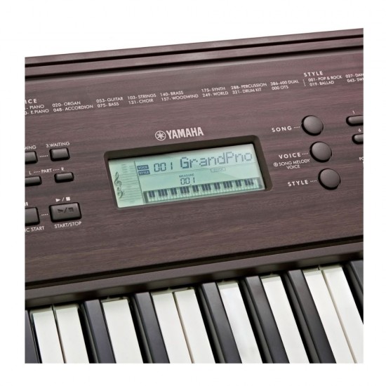 Yamaha PSR-E360DW Dark Wood Portable Keyboard Yamaha PSR-E360DW Dark Wood Portable Keyboard
