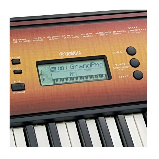Yamaha PSR-E360 Maple Wood Grain Portable Keyboard Yamaha PSR-E360 Maple Wood Grain Portable Keyboard
