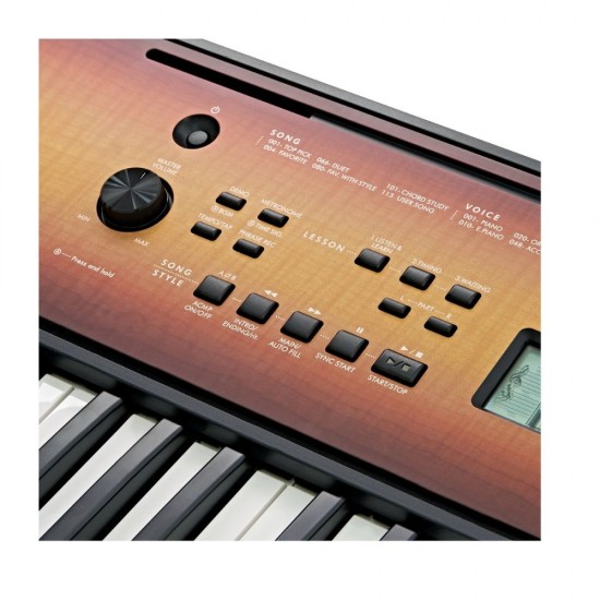 Yamaha PSR-E360 Maple Wood Grain Portable Keyboard Yamaha PSR-E360 Maple Wood Grain Portable Keyboard