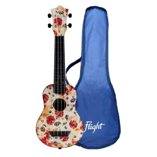 Flight TUS40 Pizza Soprano Travel Ukulele Flight TUS40 Pizza Soprano Travel Ukulele