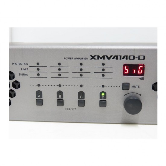 Yamaha XMV4140-D 4-channel 140W Power Amplifier with Dante Yamaha XMV4140-D 4-channel 140W Power Amplifier with Dante