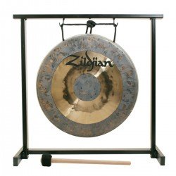 Zildjian 12" Traditional Gong And Table- Top Stand Set- P0565