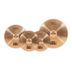 Meinl HCSB141620 Bronze Complete Cymbal Set- 14/16/20 inch