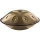 Meinl Sonic Energy Handpan Stainless Steel, Vintage Gold, D Kurd, HPSTL90