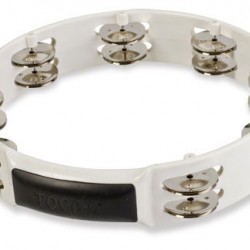 Toca Supertone Tambourine, 10" Pvc Shell