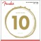 Fender 073-0070-402 80-20 Bronze Acoustic Strings, Ball End, 70XL .010-.048 Gauges