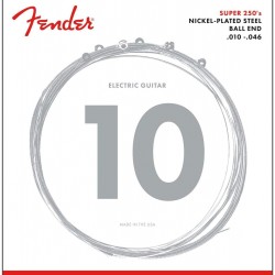 Fender Super 250R Nickle-Plated Steel Electric Guitar Strings - Ball End