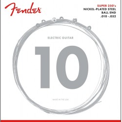 Fender 250RH Nickel-Plated Steel Guitar Strings -Ball End 