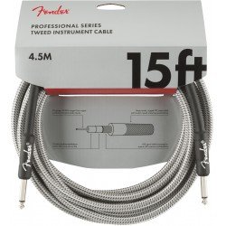 FENDER PROFESSIONAL SERIES INSTRUMENT CABLE, TWEED 0990820066