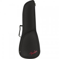 Fender FU610 Gig Bag for Soprano Ukulele, Black