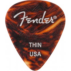 Fender 1983351100 Wavelength Celluloid Picks Thin
