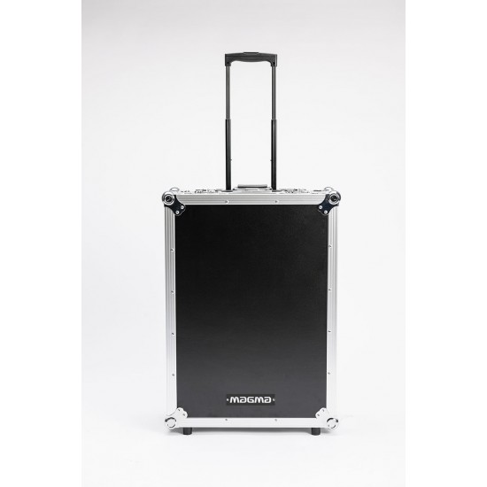 Magma Scratch Suitcase - Black and silver Magma Scratch Suitcase - Black and silver