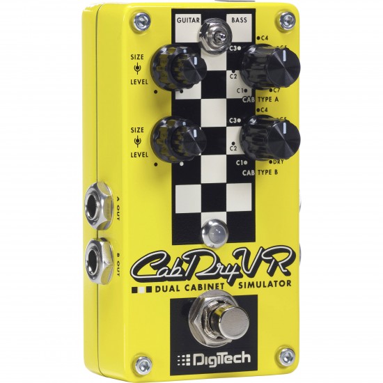 DigiTech CabDryVR Speaker Cabinet IR Pedal DigiTech CabDryVR Speaker Cabinet IR Pedal