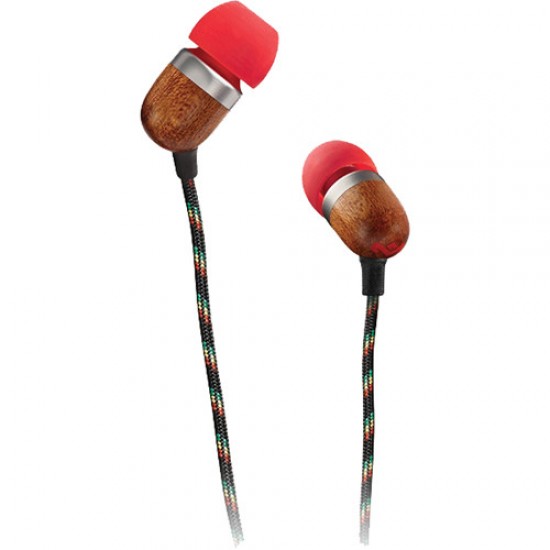 House of Marley Smile Jamaica - Fire - In-Ear Earphone - EM-JE041-FI House of Marley Smile Jamaica - Fire - In-Ear Earphone - EM-JE041-FI