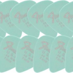 Fender 1987351700 Dura-Tone Delrin Pick 351-Shape, 12-Pack