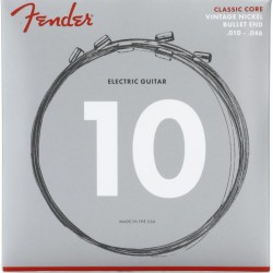 Fender 3155R Classic Core Vintage Nickel Bullet End Electric Guitar Strings - .010-.046 Regular