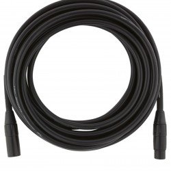 Fender Professional Series Microphone Cable 25 Black